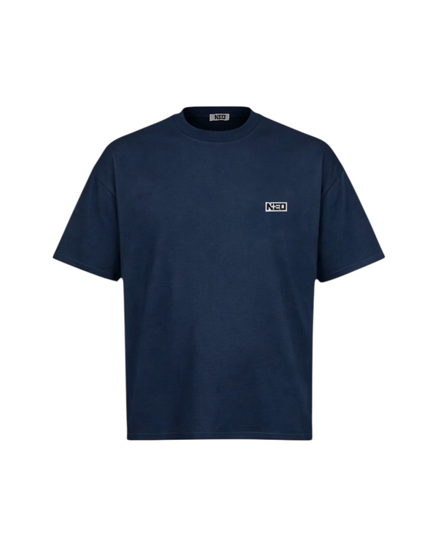 T-Shirt Boxy Bleu Marine