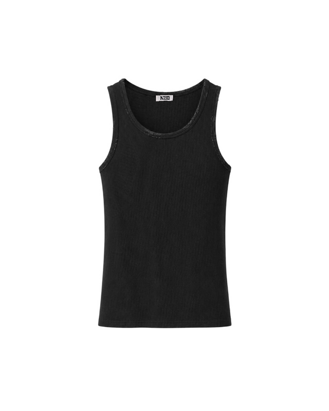 Débardeur Slim Noir
