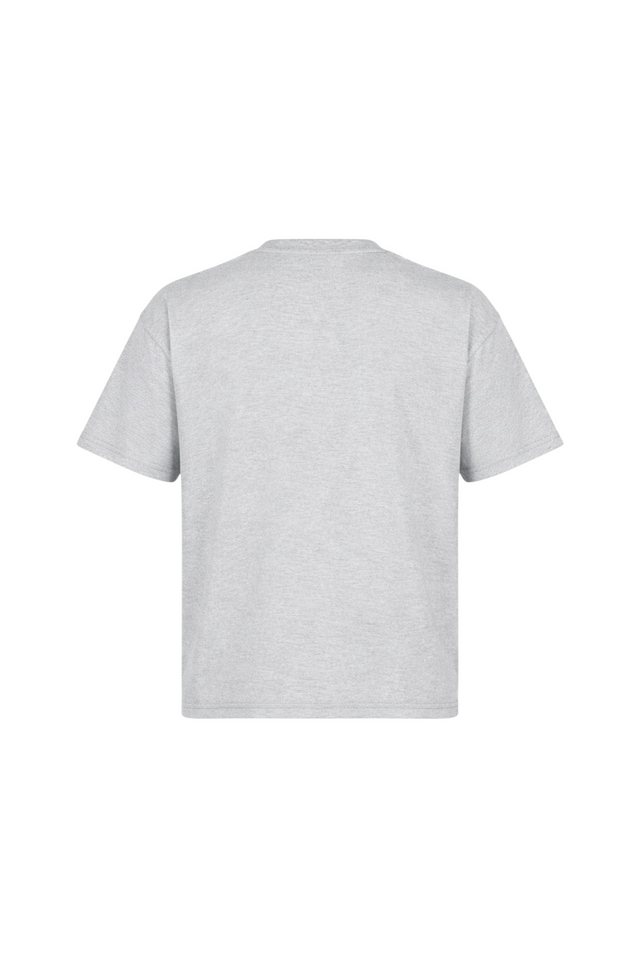 T-Shirt Boxy Gris Clair