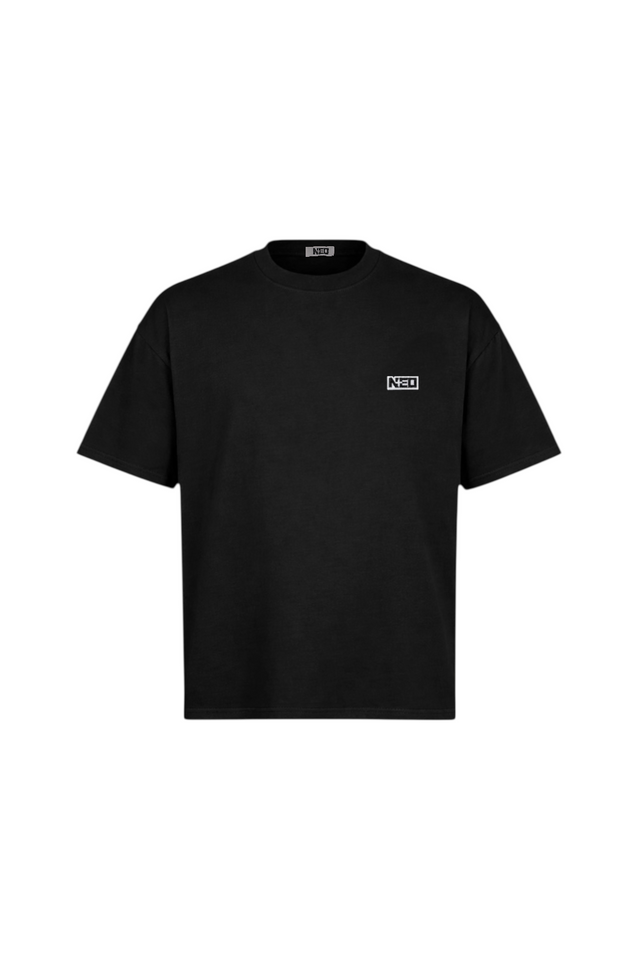 T-Shirt Boxy Noir